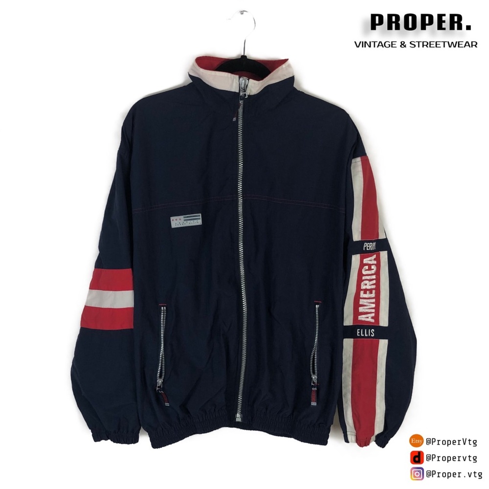 Vintage Perry Ellis Windbreaker